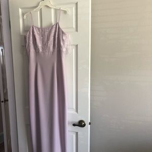Women lilac formal dress with jacket